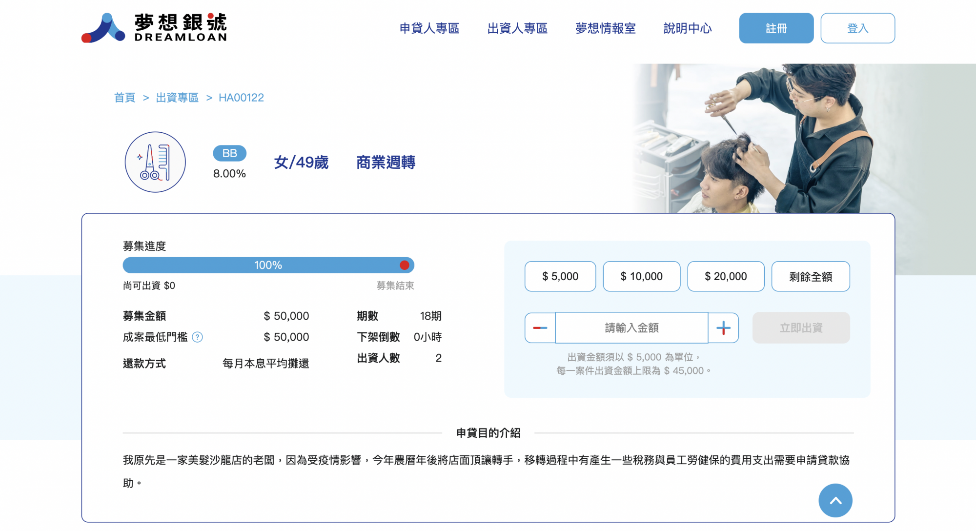 申貸人資料